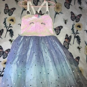 Unicorn Dress for Kids
